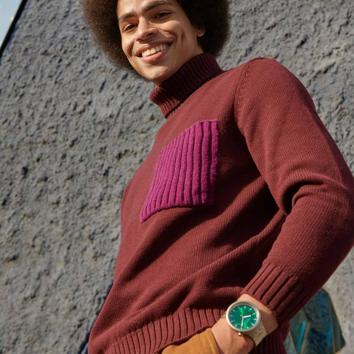 Orologio Unisex Swatch Acciaio Big Bold Forest Face Verde Lucido SB07S101G