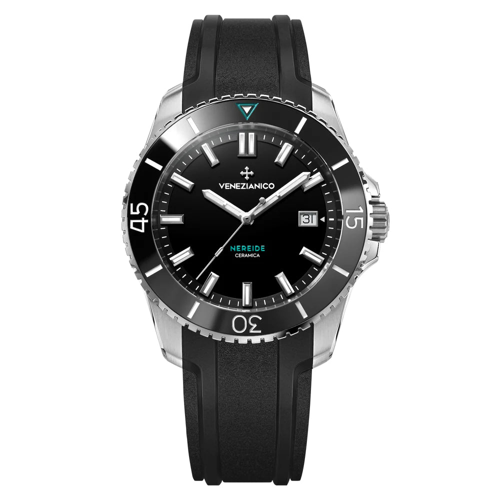 Orologio Uomo Venezianico Nereide Ceramica Nera 4521530