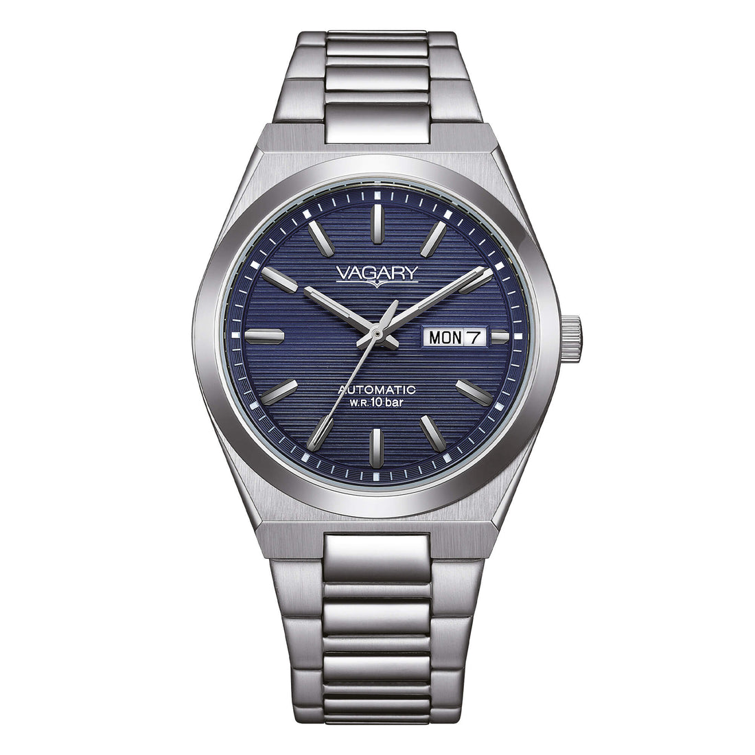 Orologio Uomo Vagary By Citizen Timeless Automatico Blu Acciaio IX3-611-71