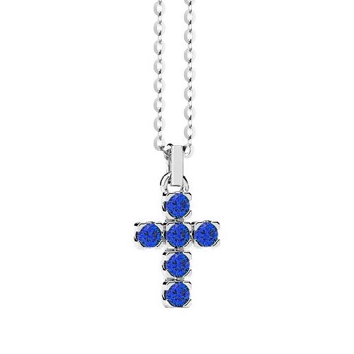 Collana Uomo Zancan Croce Argento ESC220-BL