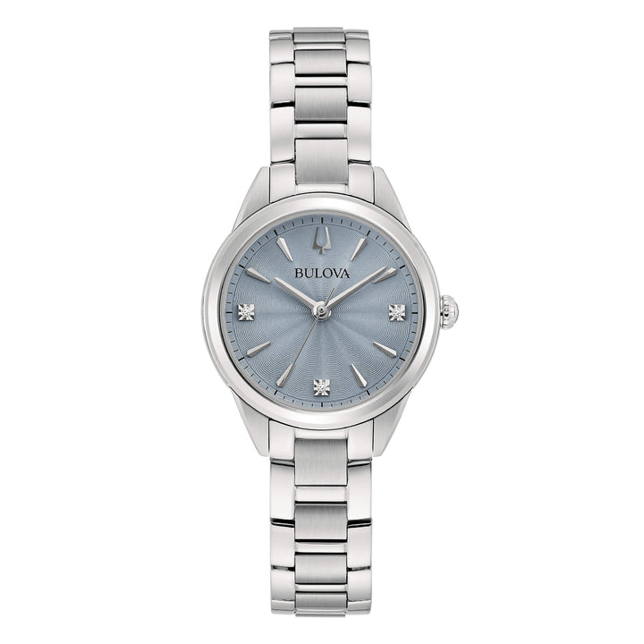 Orologio Donna Bulova Sutton Lady Petite Carta Da Zucchero Diamanti 96P255