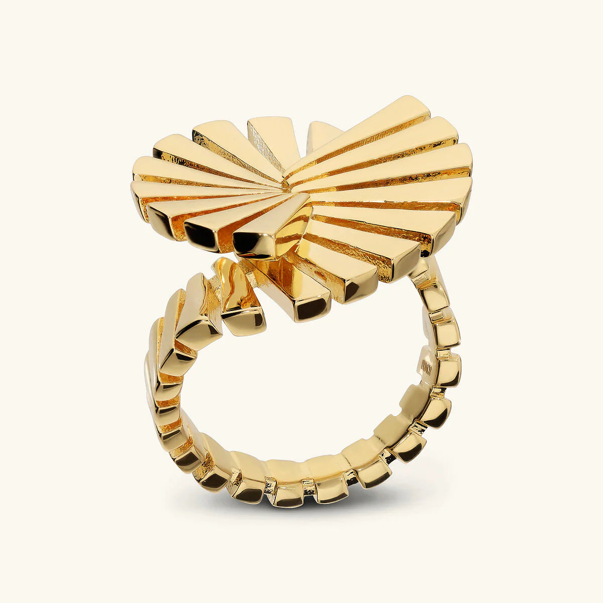 Anello Donna Etrusca Bronzo Dorato Cocktail Cleopatra WSET00904.YG-16