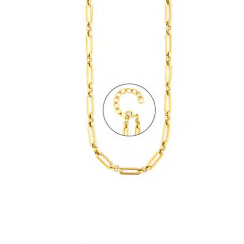 Collana Uomo 4US Cesare Paciotti Acciaio Catena Oro 4UCL8041