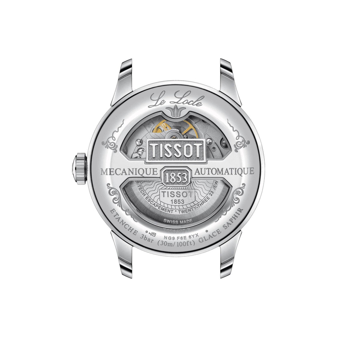 Orologio Uomo Tissot Le Locle Powermatic 80 Automatico acciaio T0064071104300