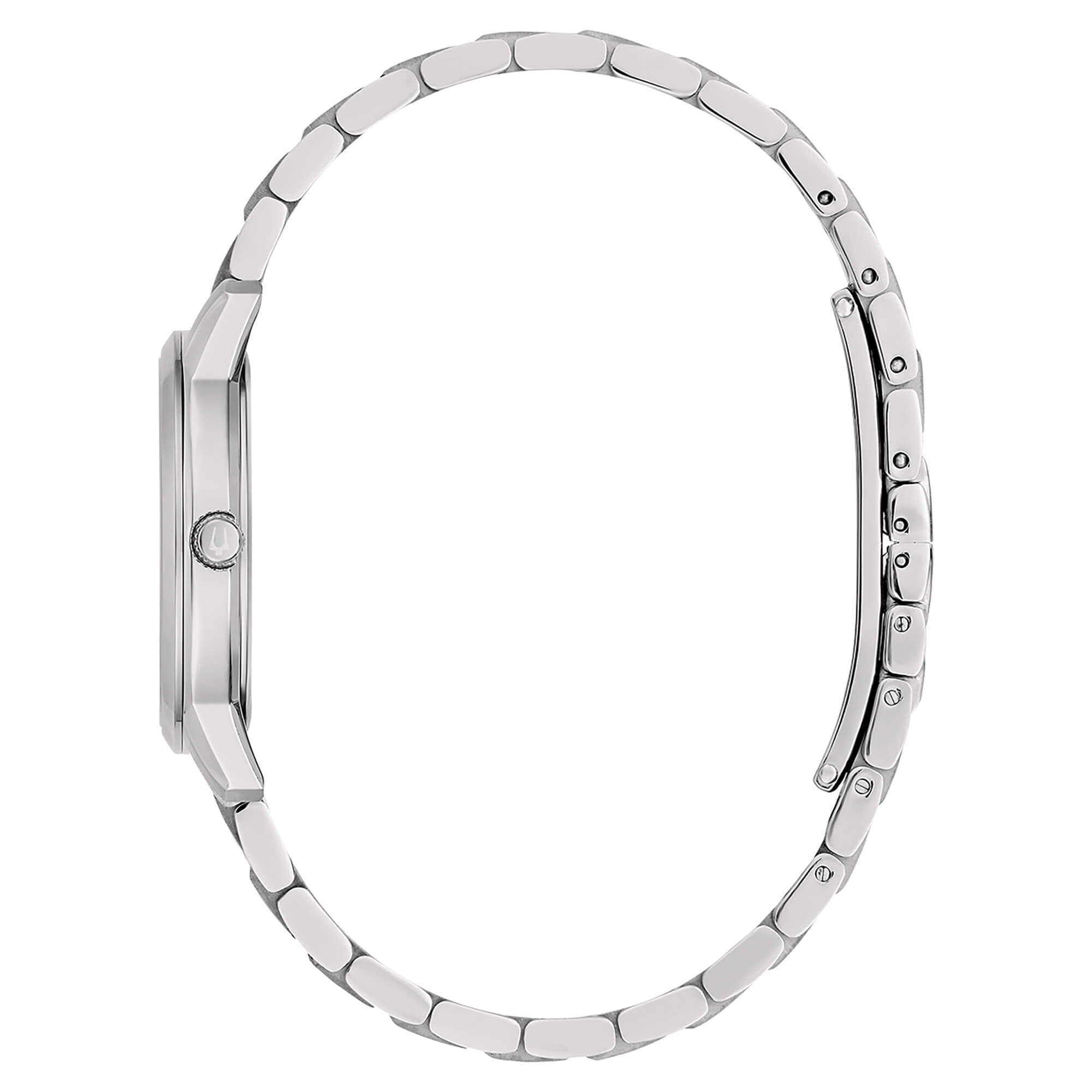 Orologio Donna Bulova Quarzo Solo Tempo Sutton Lady Acciaio e Diamanti 96P233