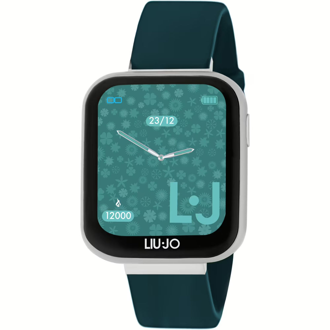 Orologio Unisex Acciaio Liu Jo Smartwatch Touch Voice Blu Gomma SWLJ106