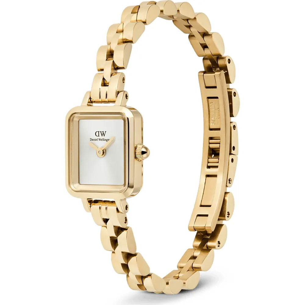 Orologio Donna Daniel Wellington Quadro Mini Acciaio dorato  DW00100850