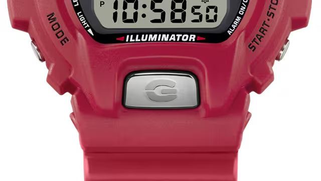 Orologio Uomo Casio G-SHOCK Quarzo Rosso Digitale DW-6900TR-4ER