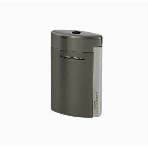 Accendino Uomo Dupont MiniJet Acciaio Scuro Satinato 010888