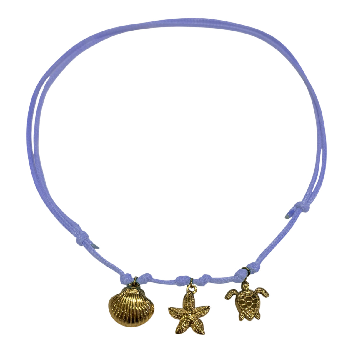 Collana Donna Re Mida Cordino SANTORINI