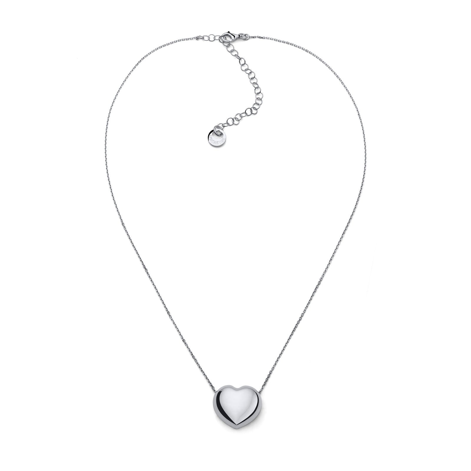 Collana Donna Unoaerre Argento 925 Cuore Bombato 6627