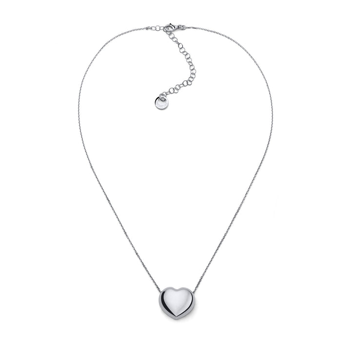 Collana Donna Unoaerre Argento 925 Cuore Bombato 6627