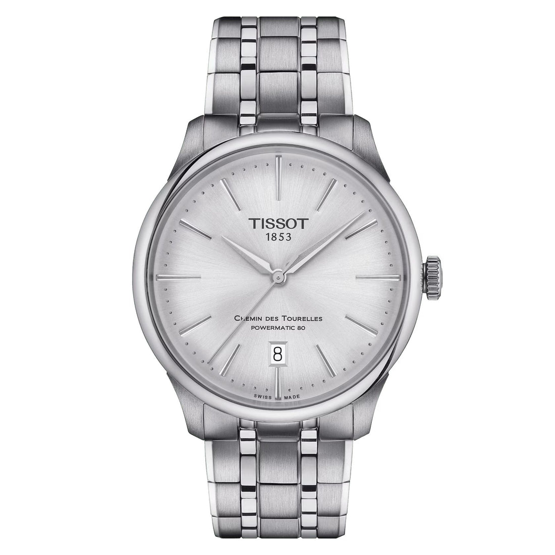 Orologio Uomo Tissot Automatico Chemin De Tourelles Powermatic 80 T1398071103100