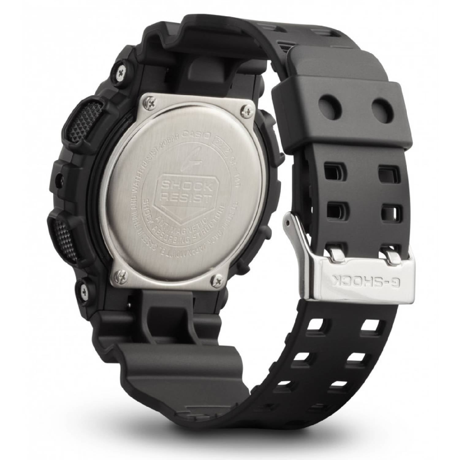 Orologio Uomo Casio G-SHOCK GA-140-1A1ER DIGITALE ANALOGICO Gomma Nero Silicone