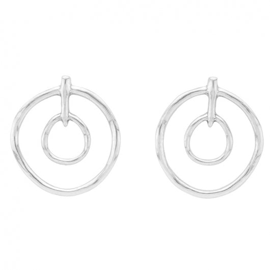 Orecchini Donna Uno De 50 A Cerchio Bagnati In Argento PEN0650MTL0000U
