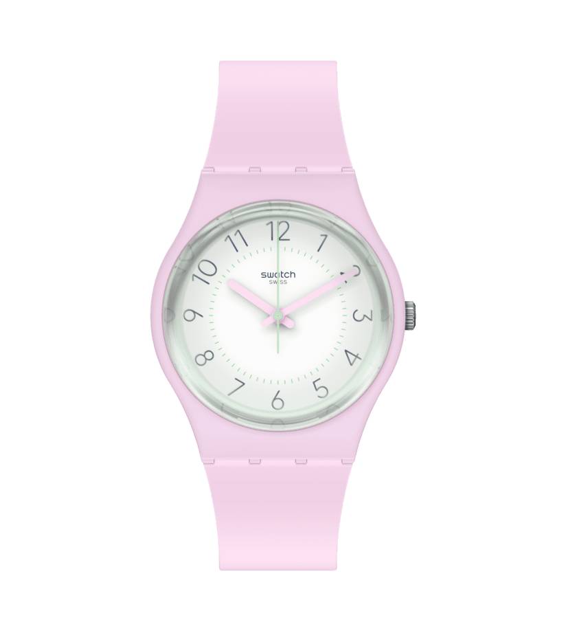 Orologio Donna Swatch Quarzo Solo Tempo Rosa GP175