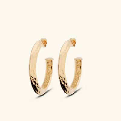 Orecchini Donna Etrusca Cerchio Martellati WSET00909.YG
