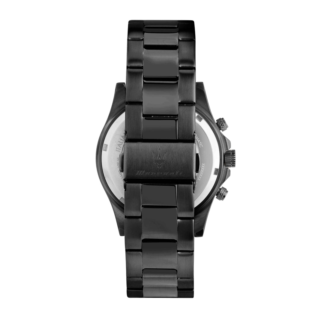 Orologio Uomo Maserati Acciaio Nero PVD Quarzo Cronografo Blu Data R8873600005