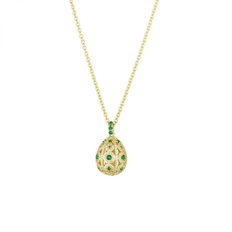 Collana Tsars in Argento e Smalto con Zirconi – Peter Carl – ALP02EY