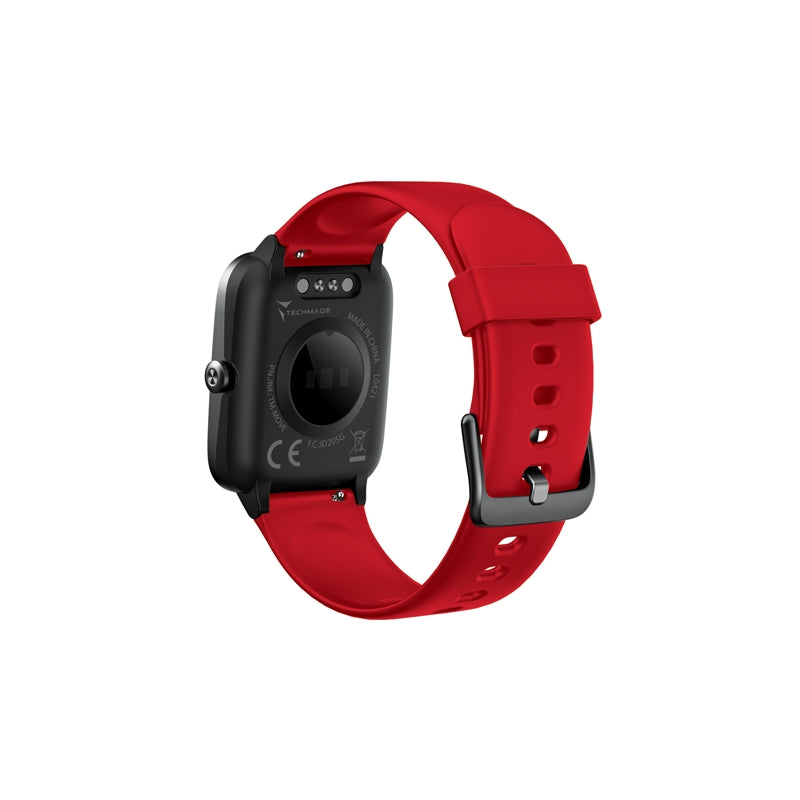 Orologio Unisex Techmade Smartwatch Rosso TM-MOVE-RED