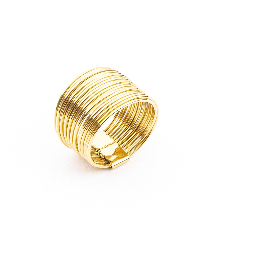 Anello Donna a fascia in acciaio 4Us Cesare Paciotti 4UAN3985W/14