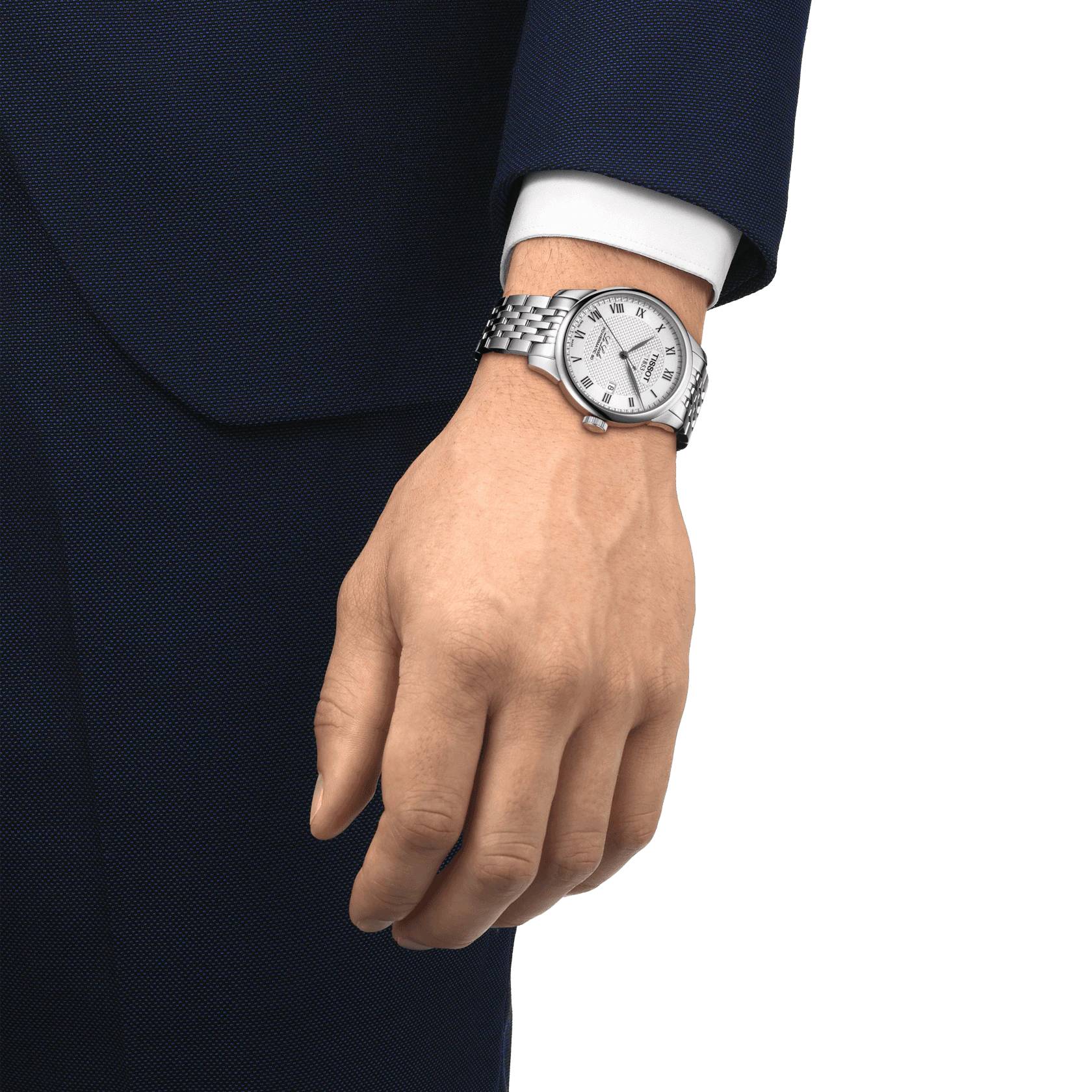Orologio Uomo Automatico Tissot Le Locle Powermatic 80 Acciaio T0064071103300