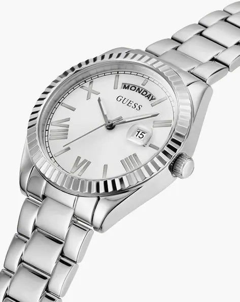 Orologio Donna Guess Quarzo Solo Tempo Doppia Data Numeri Romani GW0308L1