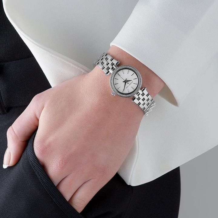 Orologio Donna Michael Kors Acciaio Zirconi Quarzo Solo Tempo MK3294