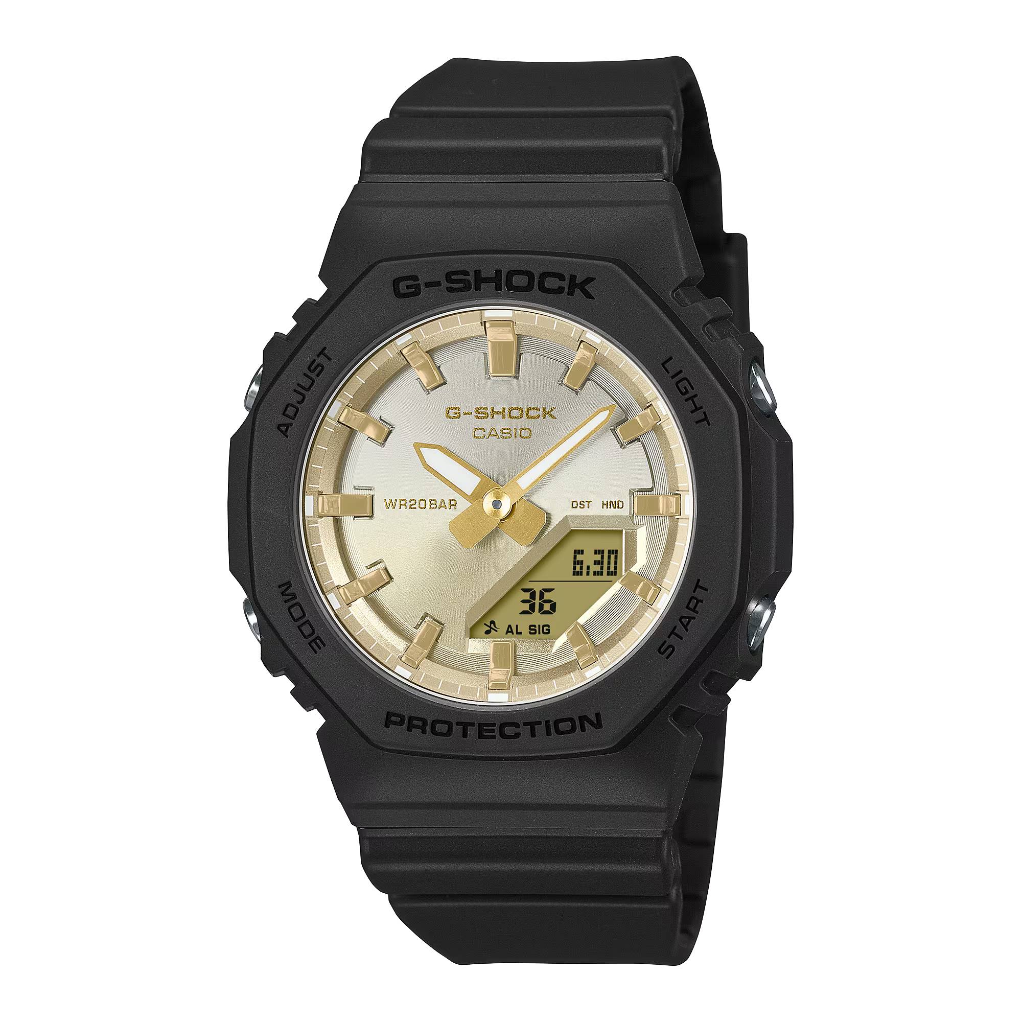 Orologio Unisex Casio G-SHOCK Dorato Giallo Nero GMA-P2100SG-1AER
