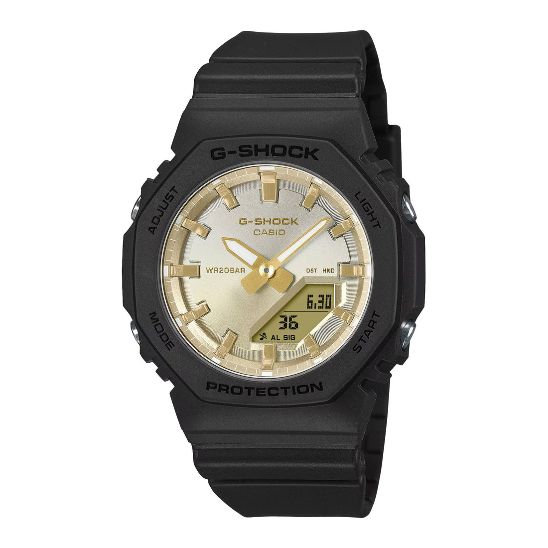 Orologio Unisex Casio G-SHOCK Dorato Giallo Nero GMA-P2100SG-1AER