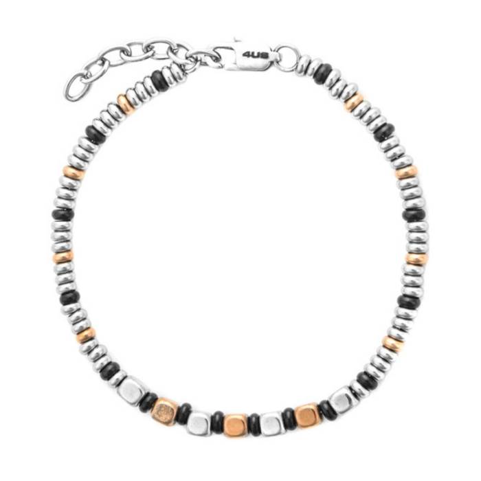 Bracciale Uomo 4US Cesare Paciotti Acciaio Pepite Rosè 4UBR8685