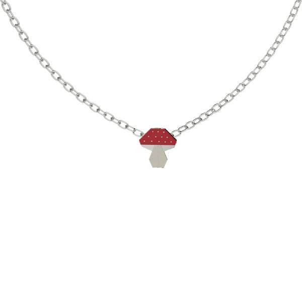 Collana Bambina Nanàn Argento 925 Origami Fungo NAN0735