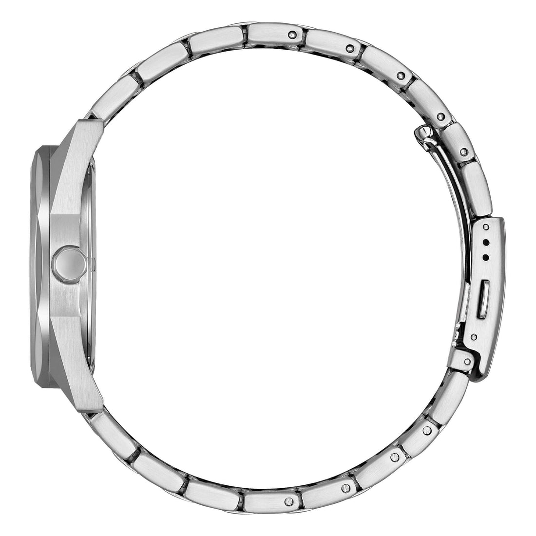 Orologio Uomo Citizen Acciaio Eco-Drive Antracite Nero Rosè Data BM7620-83E