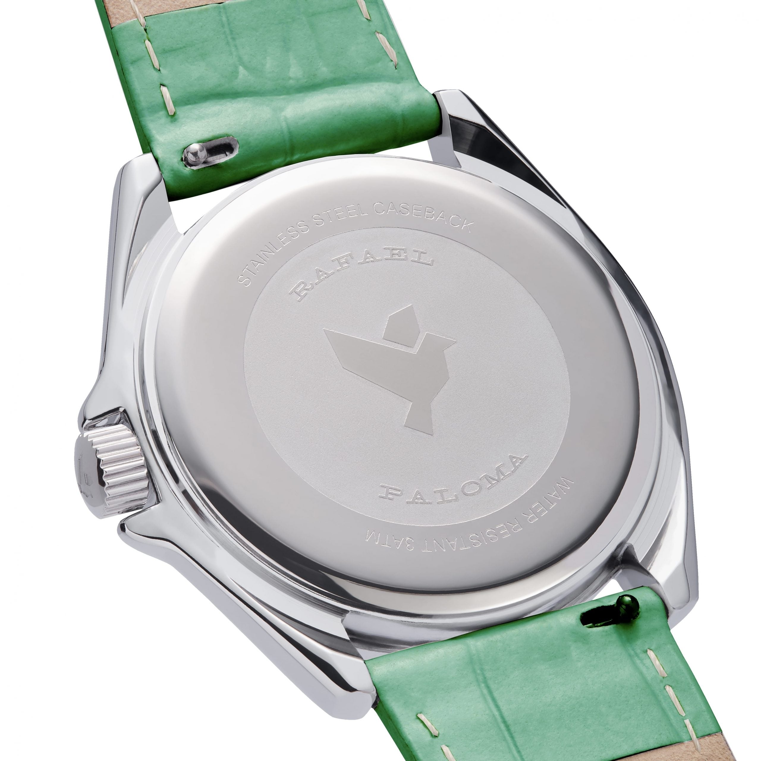 Orologio Uomo Rafael Paloma Acciaio Pelle Argentè Data ORP0090013