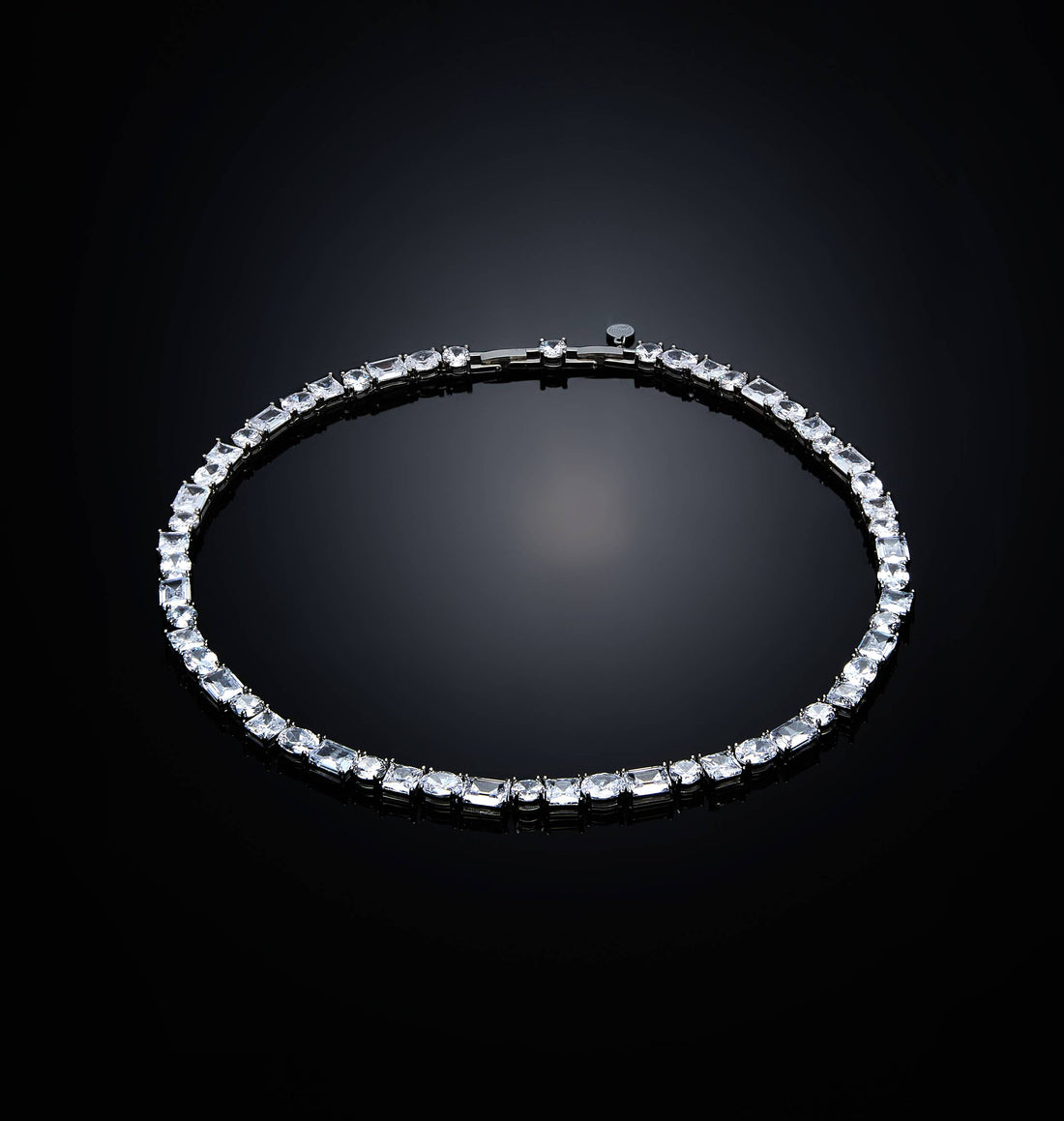 Collana Donna Chiara Ferragni Tennis Zirconi Bianchi Princess J19AVU01