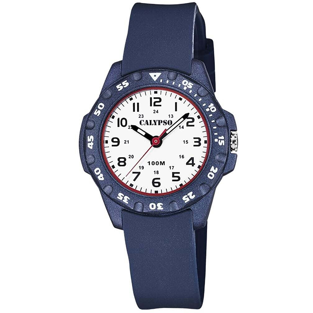 Orologio Bambino Calypso Gomma Quarzo Solo Tempo Blu K5821/1