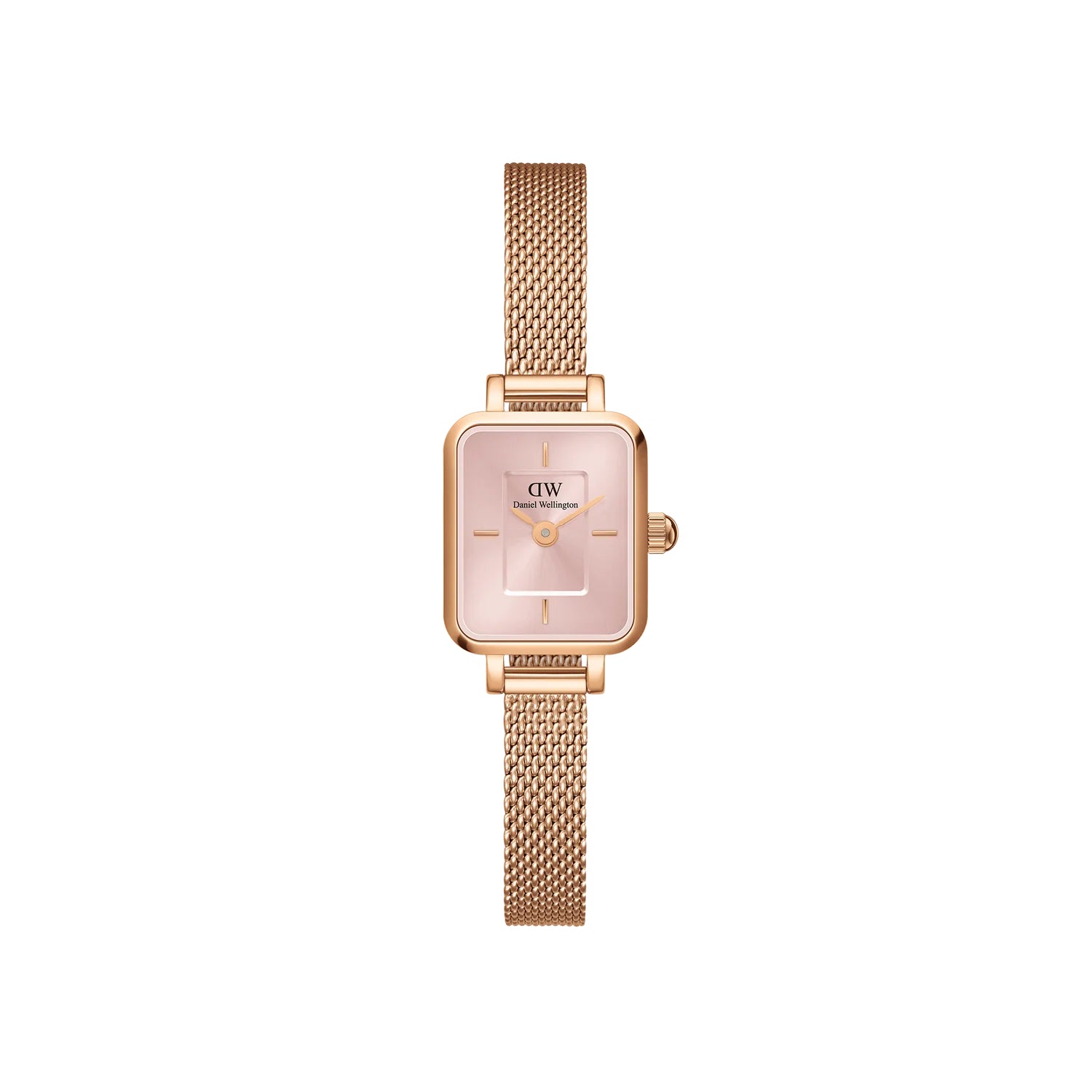 Orologio Donna Daniel Wellington Quadro Mini Acciaio Rosè  DW00100650