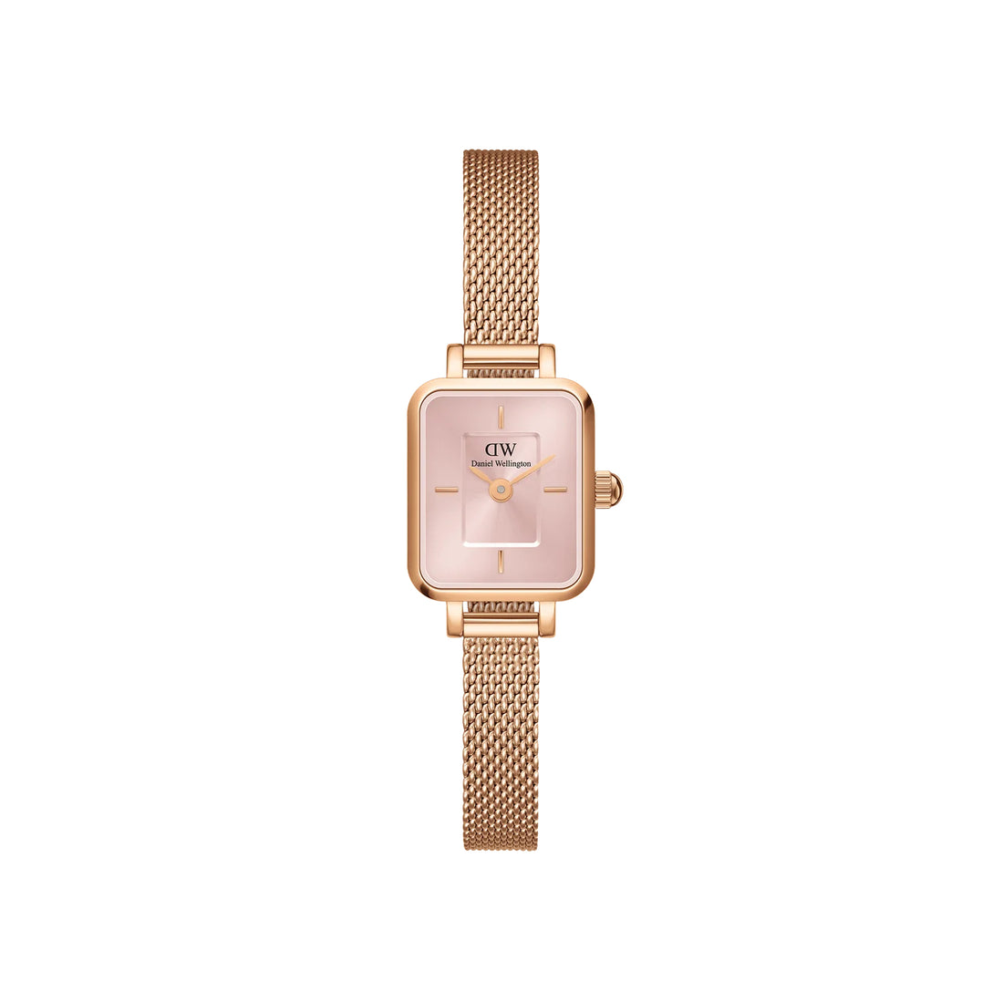 Orologio Donna Daniel Wellington Quadro Mini Acciaio Rosè  DW00100650