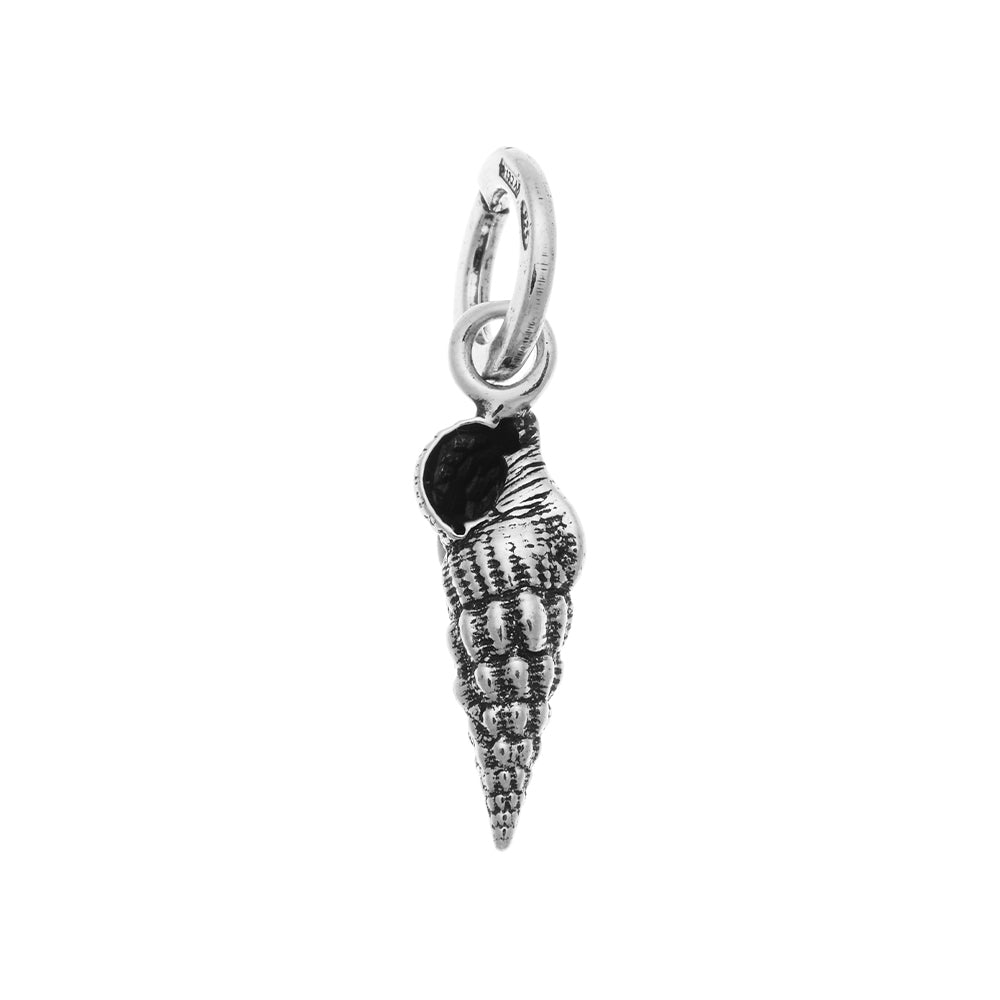 Charm Donna Giovanni Raspini Argento 925 Conchiglia Turritella Fatto A Mano 10200