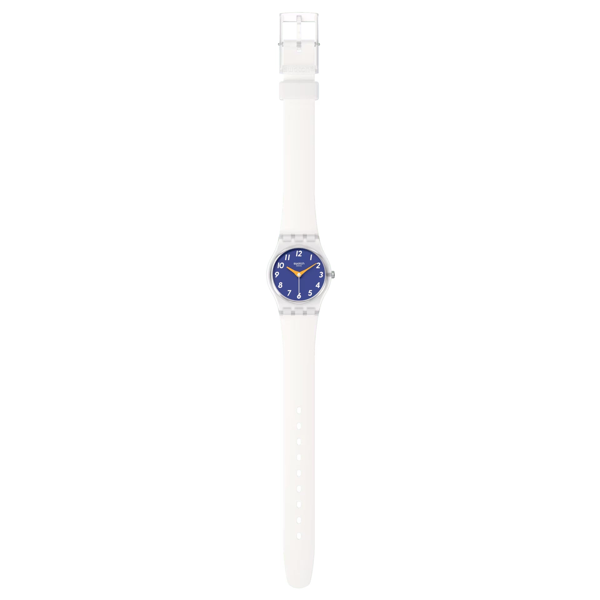 Orologio Donna Bambina Swatch The Gold Within You Numeri Quarzo Blu LE108