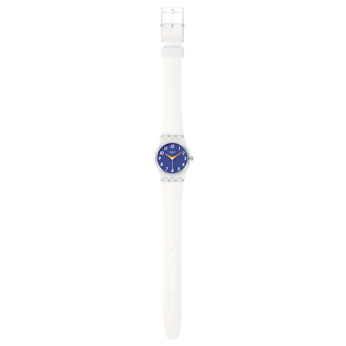 Orologio Donna Bambina Swatch The Gold Within You Numeri Quarzo Blu LE108