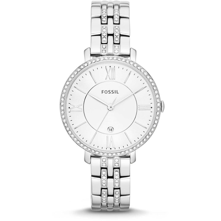 Orologio Donna Fossil Solo Tempo Con Ghiera Zirconata Jacqueline ES3545
