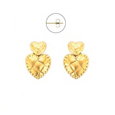 Orecchini Donna 4US Cesare Paciotti Acciaio Cuore 4UOR8171W