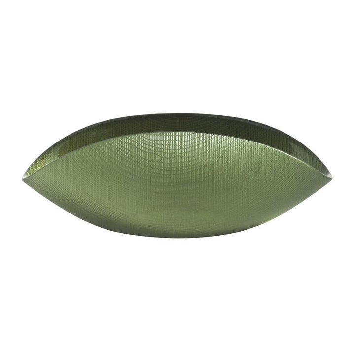 Centrotavola cristallo Onlylux coppa burano Verde smeraldo OL02517