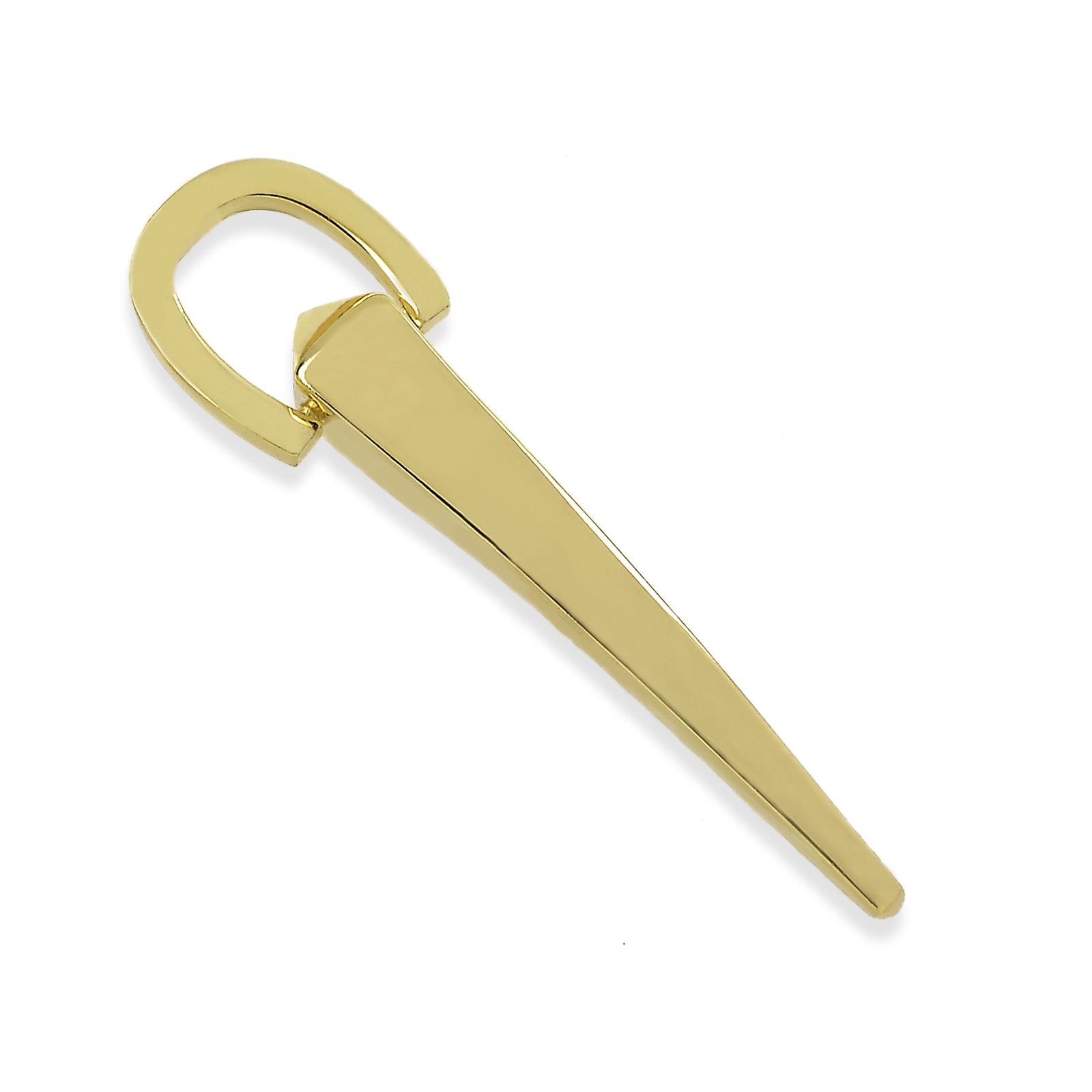 Ciondolo Uomo Unoaerre a forma di corno in Acciaio dorato 560866