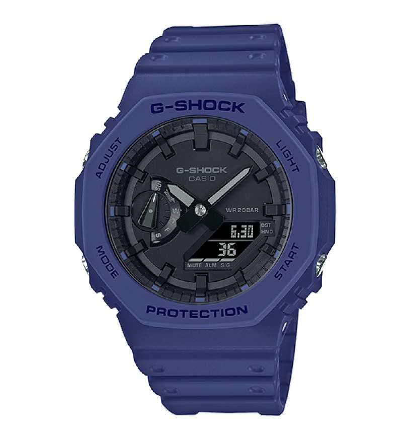 Orologio Uomo Casio G-SHOCK Gomma Analogico Digitale Quarzo GA-2100-2AER