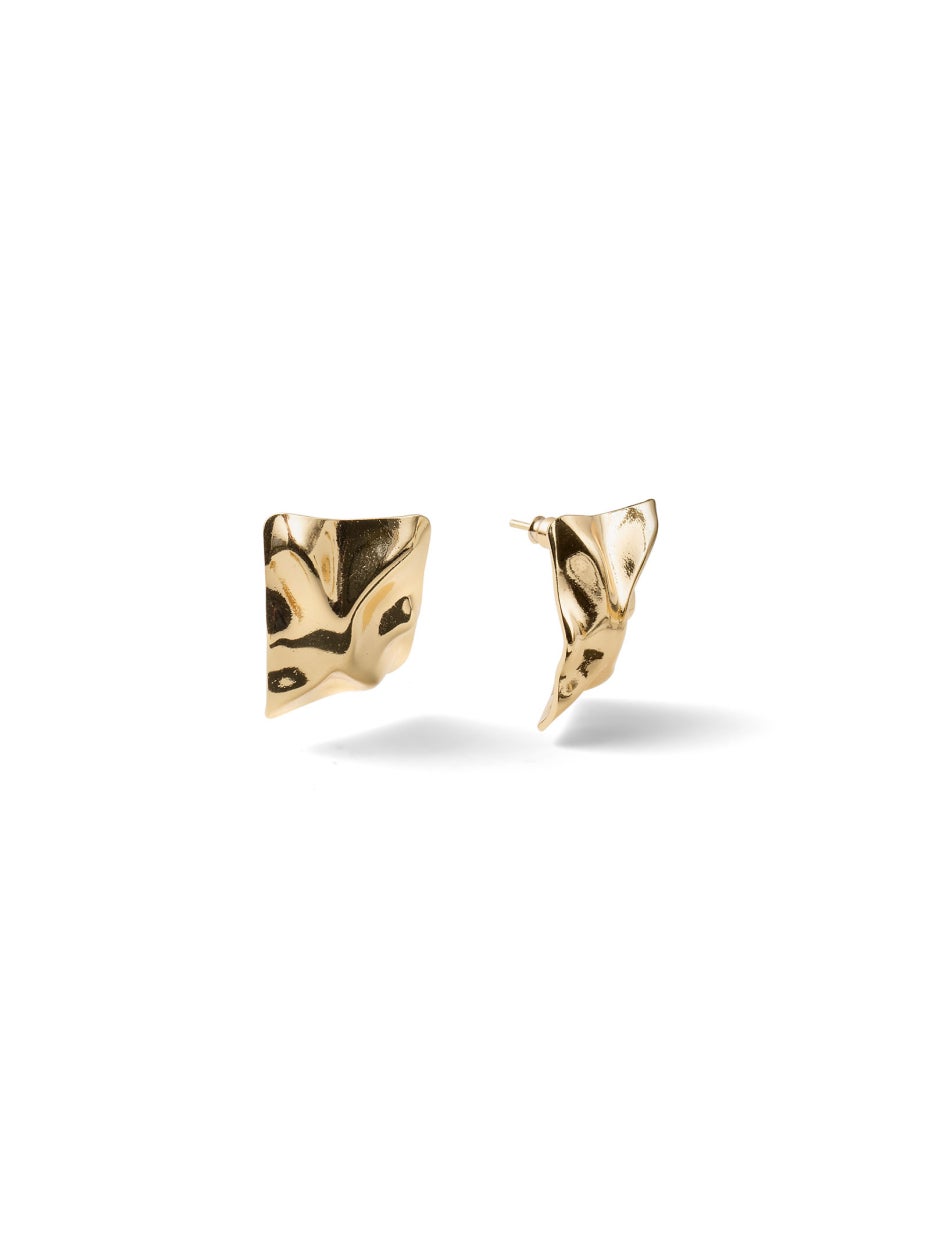 Orecchini Donna Unoaerre 1AR Bronzo Dorato Martellato  587470