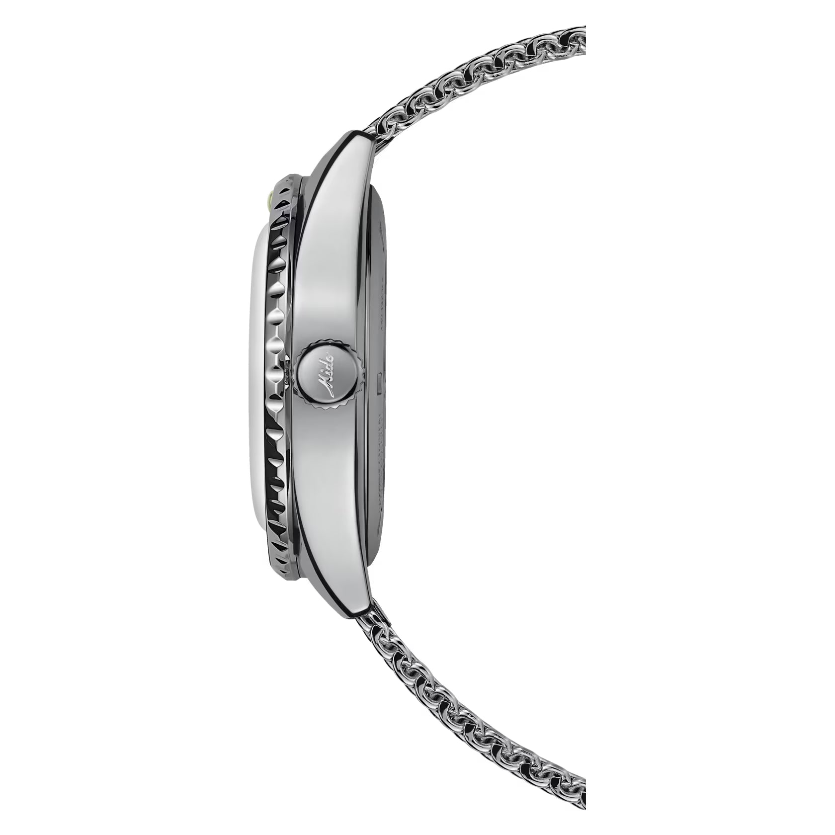 Orologio Uomo Mido Automatico GMT Ocean Star Decompression Data Blu M0268291704100