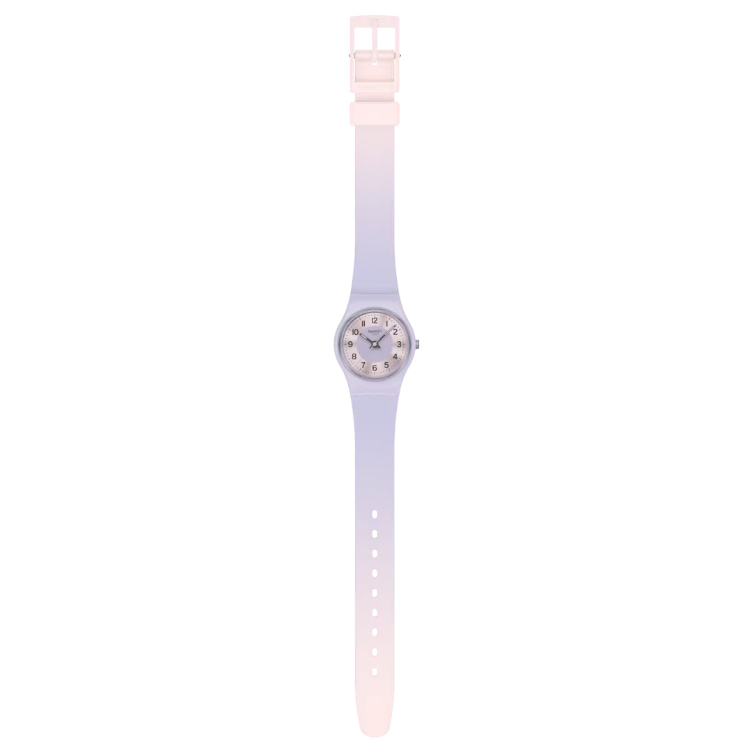 Orologio Donna Bambina Swatch LILAC LIGHTNESS Rosa Numeri LV121