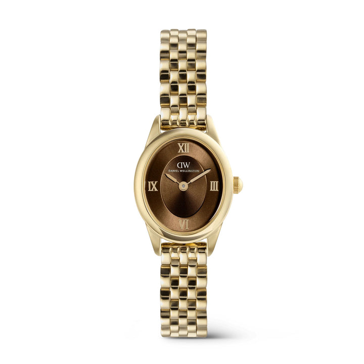 Orologio Donna Daniel Wellington Acciaio Dorato Ophelia Marrone DW00101018